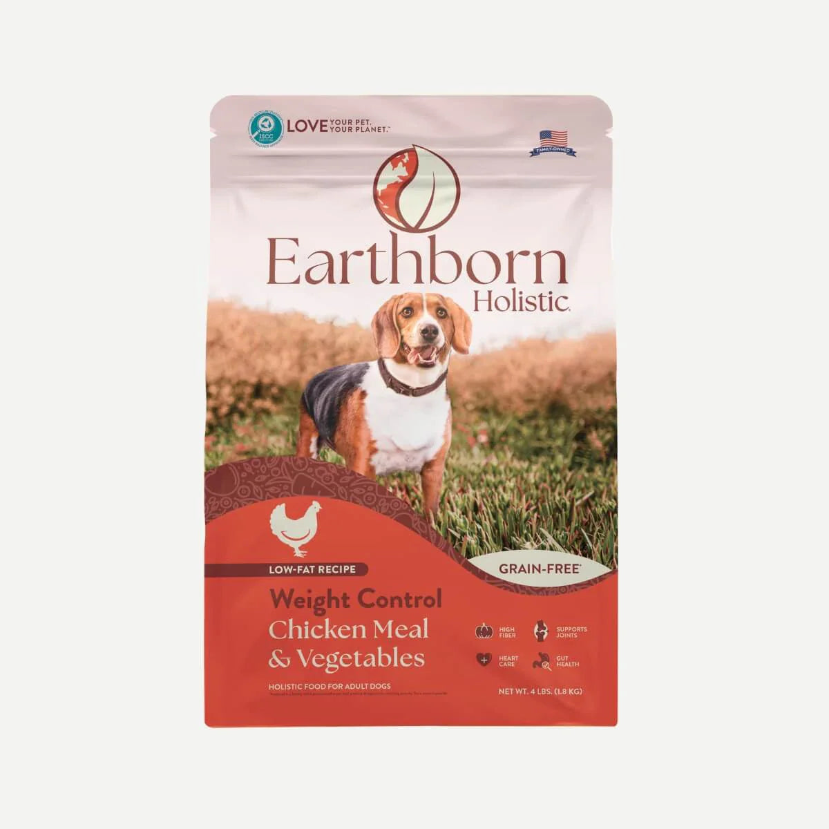 Earthborn Grain Free Weight Control Dry Dog Food