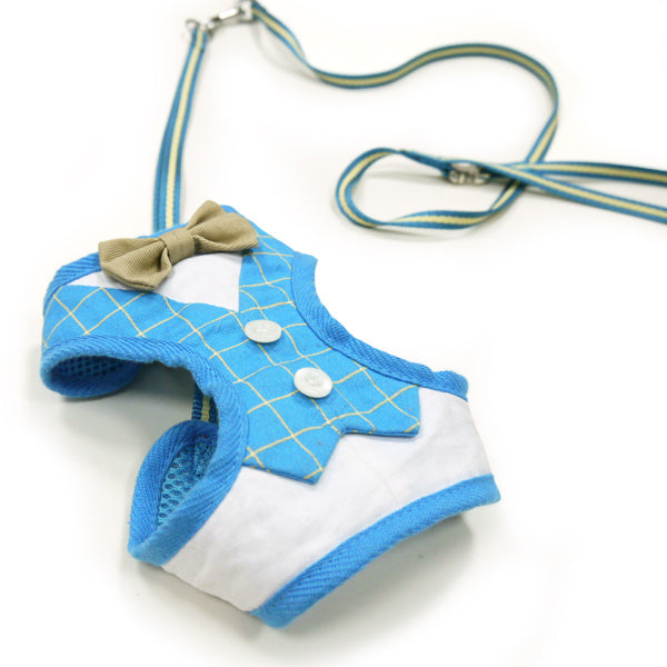 DOGO EasyGO Bow Tie Dog Harness and Leash Set