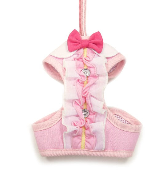 DOGO EasyGO Ruffle Dog Harness and Leash Set