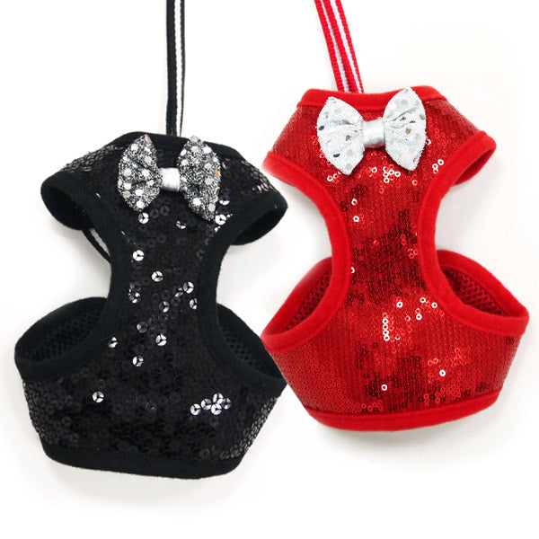 DOGO EasyGO Sequin Dog Harness and Leash Set