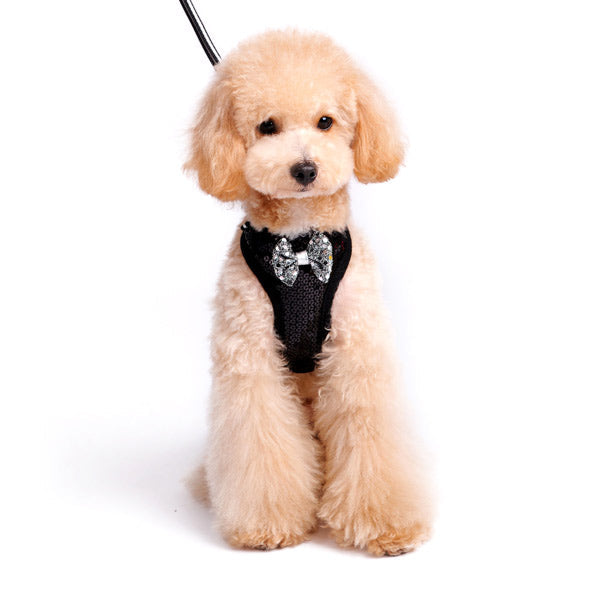 DOGO EasyGO Sequin Dog Harness and Leash Set