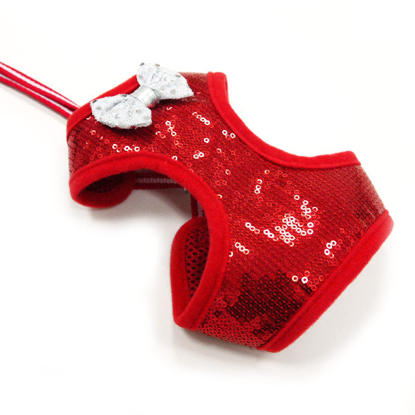 DOGO EasyGO Sequin Dog Harness and Leash Set