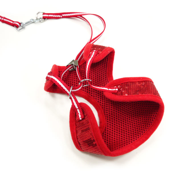 DOGO EasyGO Sequin Dog Harness and Leash Set