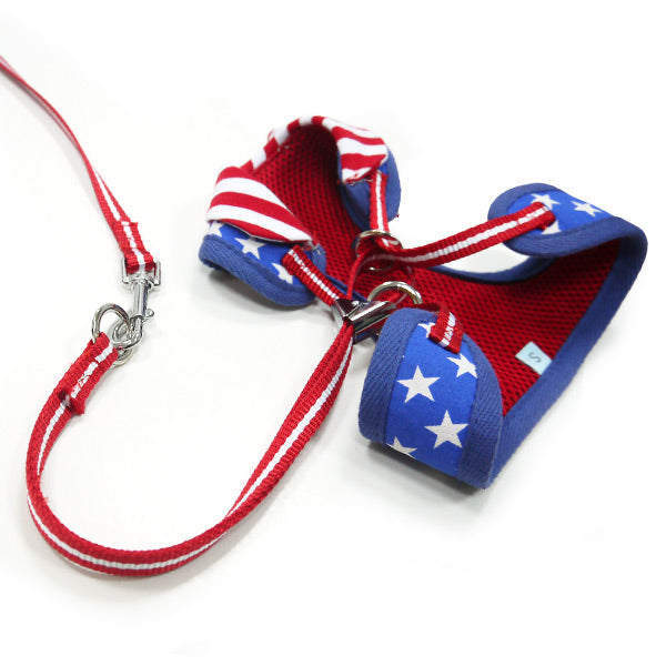 DOGO EasyGO USA Dog Harness and Leash Set