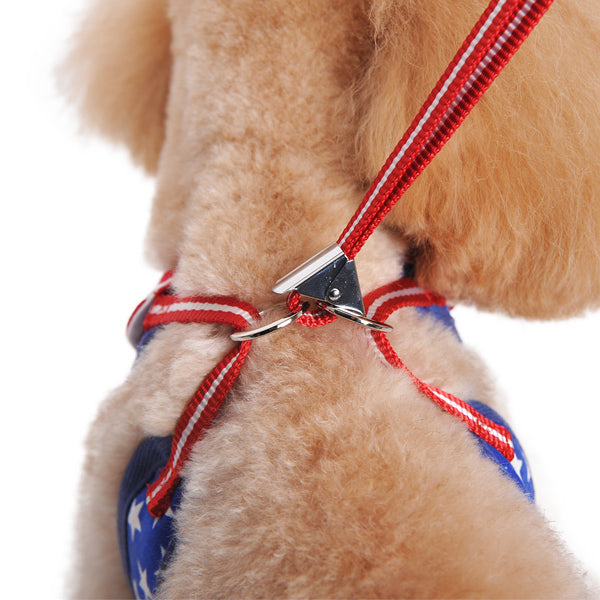 DOGO EasyGO USA Dog Harness and Leash Set