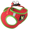 EcoBark Step In Dog Harness - Teacup & Small Breeds- Reflective Soft Mesh Harness for Teacup, Small Dogs and Puppies / Watermelon
