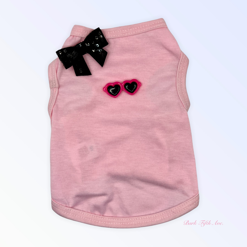 Bark 5th Ave., LLC My Summertime Sunglasses & Bows Tank pet supplies