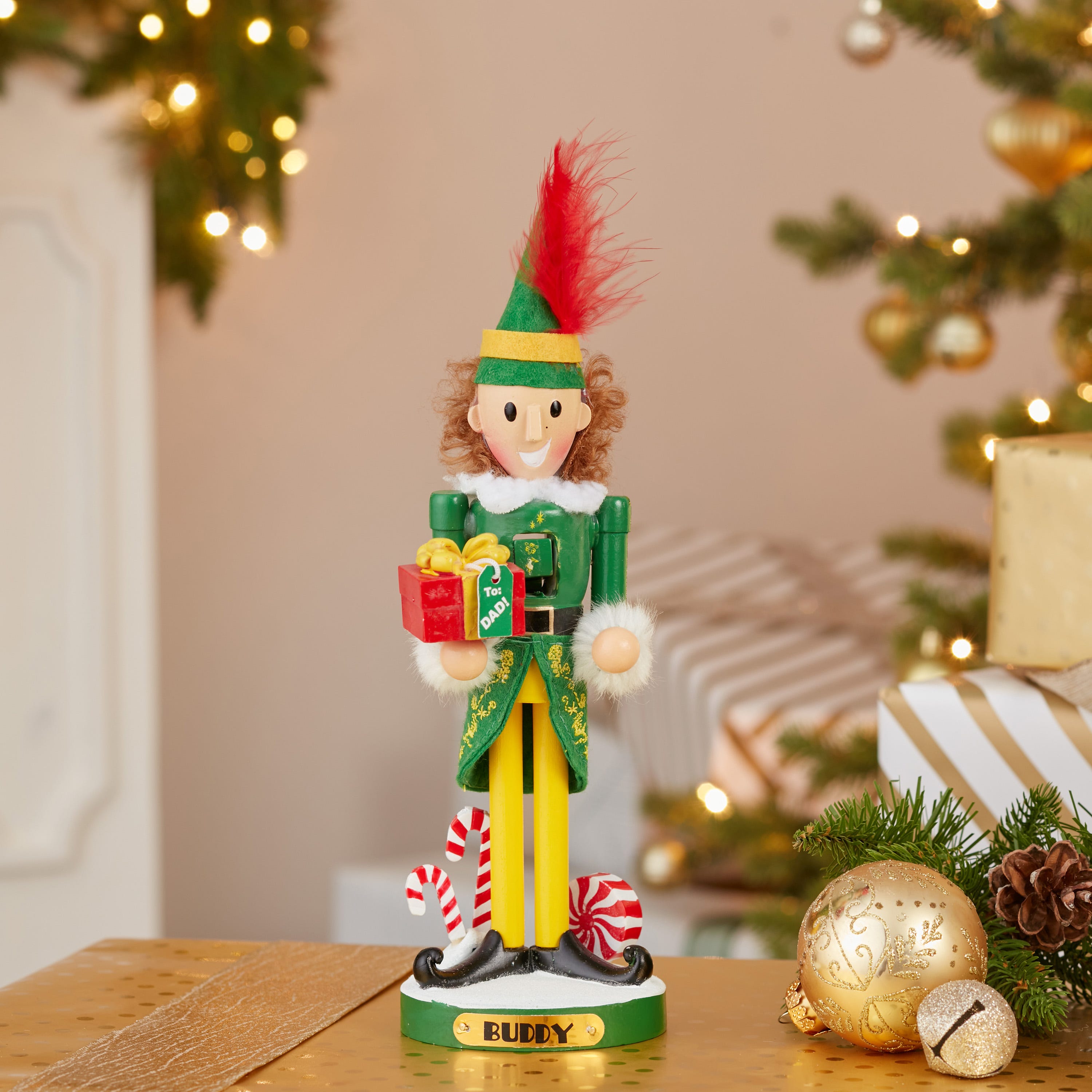Kurt Adler 10.5-Inch Elf the Movie Nutcracker