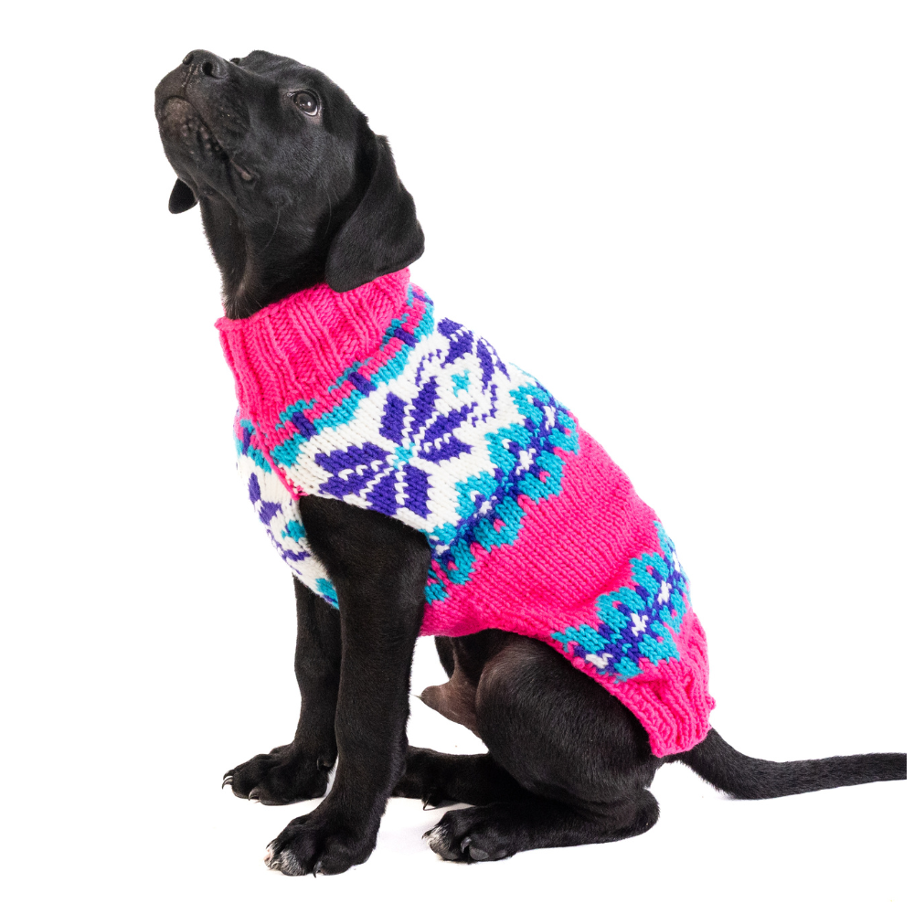 Chilly Dog Elsa Wool Dog Sweater