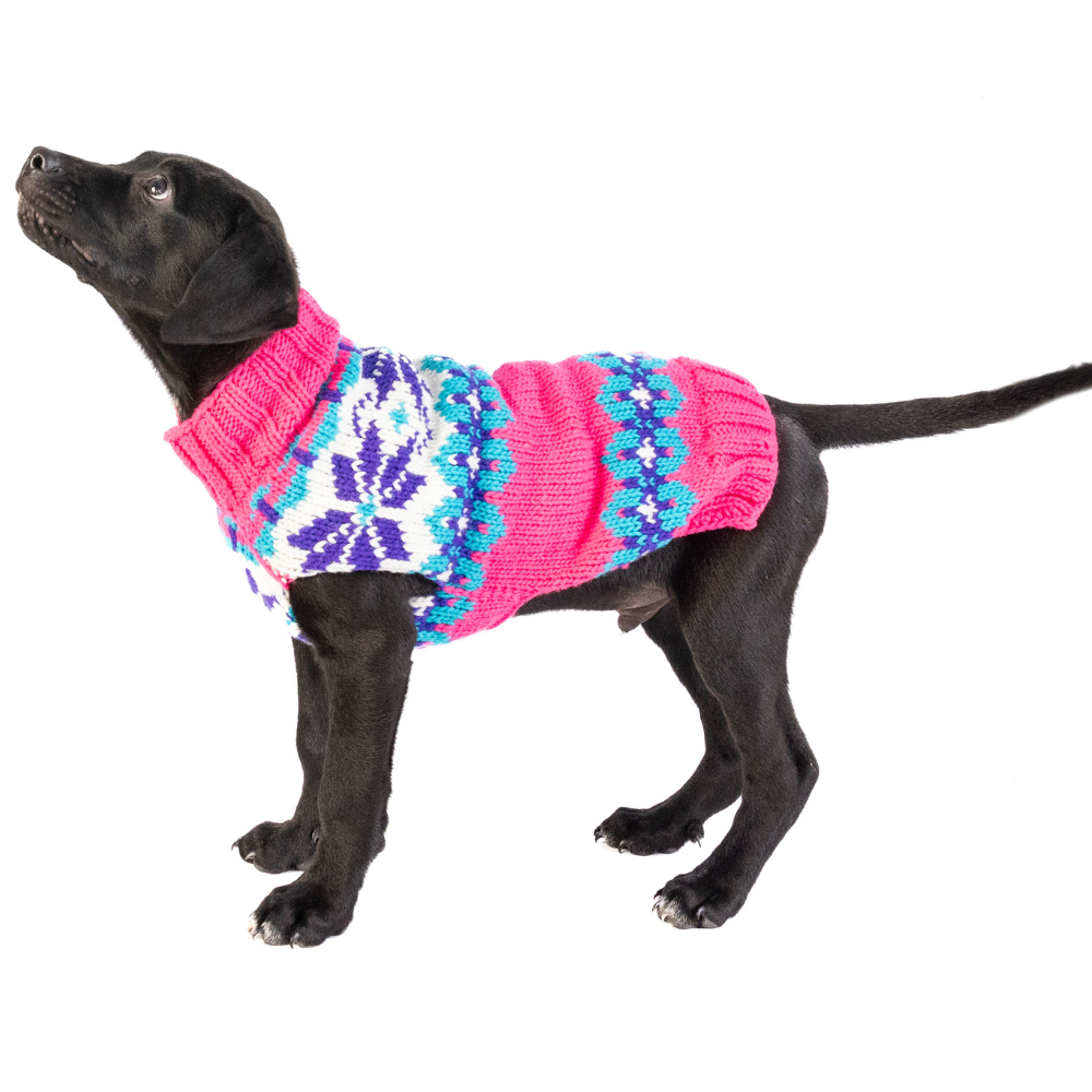 Chilly Dog Elsa Wool Dog Sweater