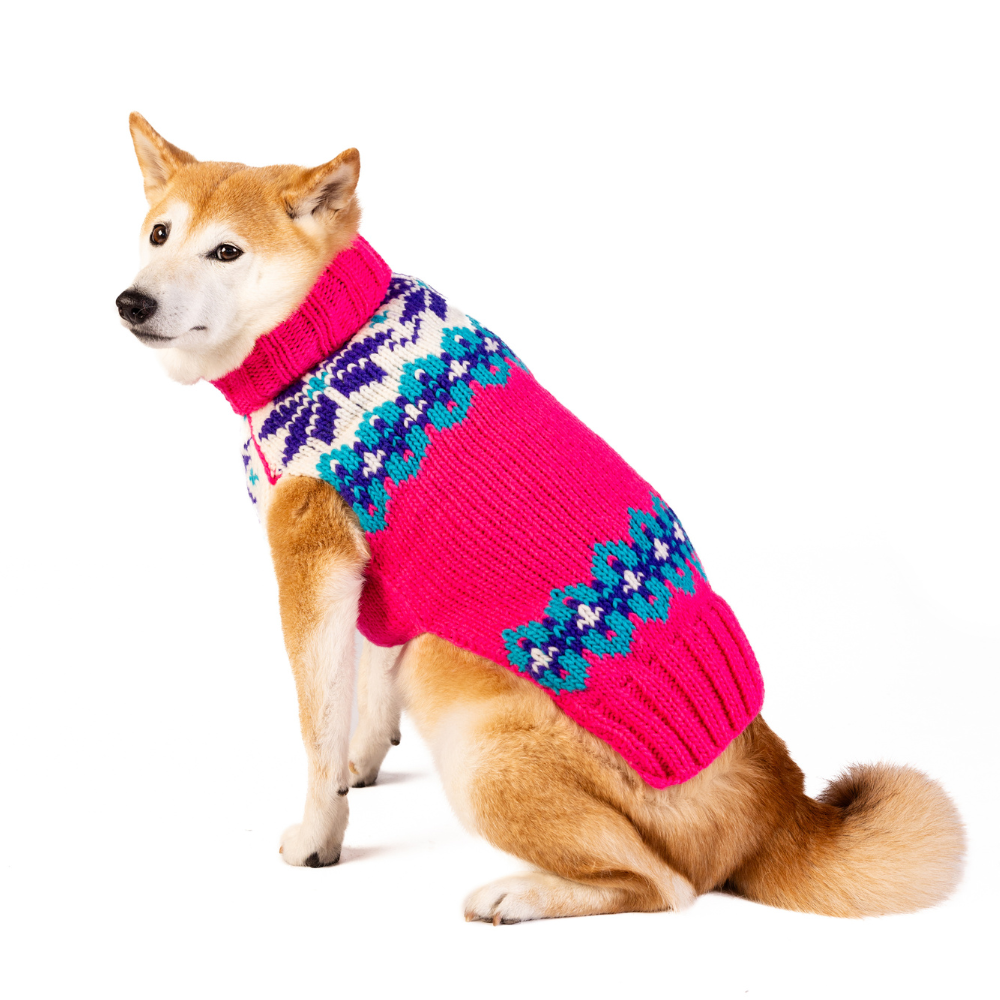 Chilly Dog Elsa Wool Dog Sweater