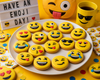 Emoji Peanut Butter Organic Dog Cookies