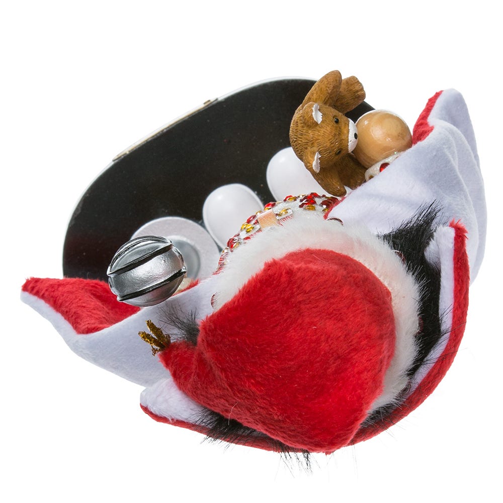 Kurt Adler 10-Inch Elvis in White Suit Nutcracker