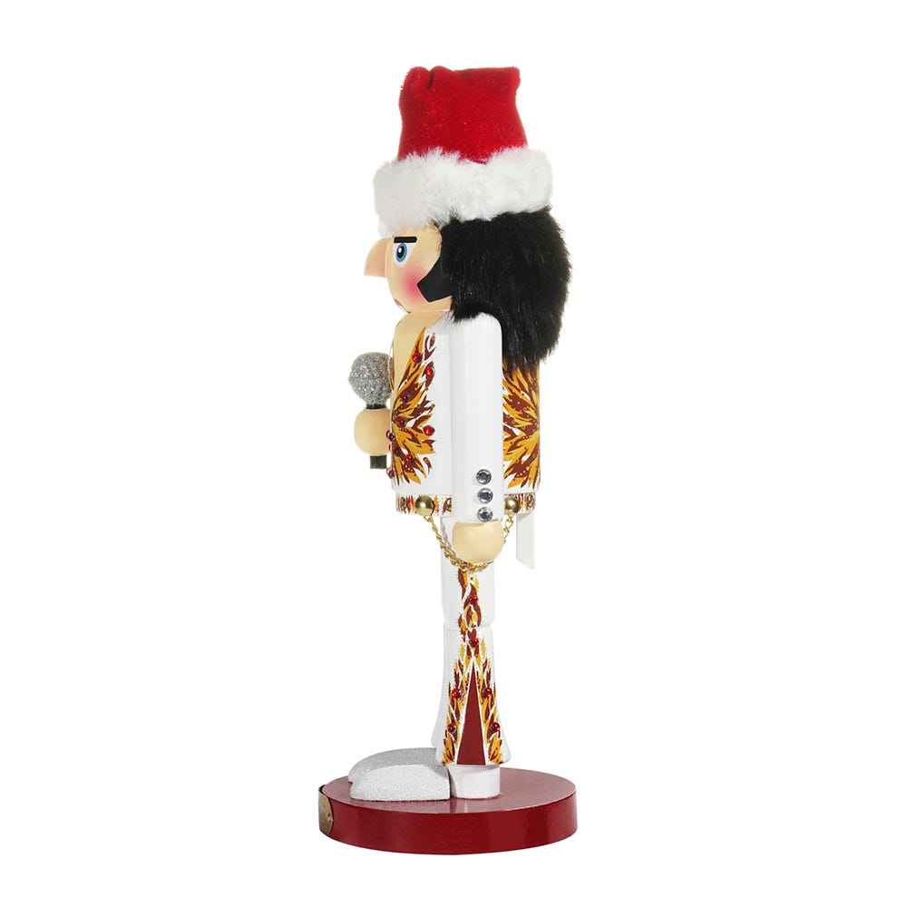 Kurt Adler 11-Inch Elvis In Flame Suit Nutcracker