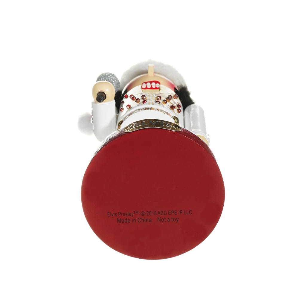 Kurt Adler 11-Inch ElvisR in Flame Suit Nutcracker