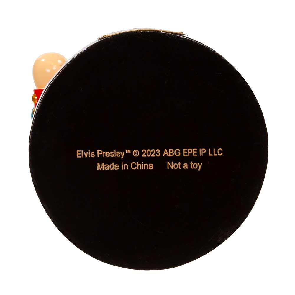 Kurt Adler 10-Inch Elvis Presley With Teddy Bear Nutcracker