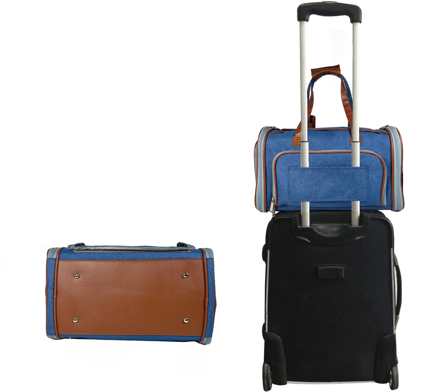 Mr. Peanuts Gold Series Standard Size Airline Compliant Expandable Pet Carrier