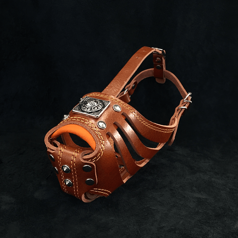 Bestia Dog Gear Personalized Muzzles - Brown 