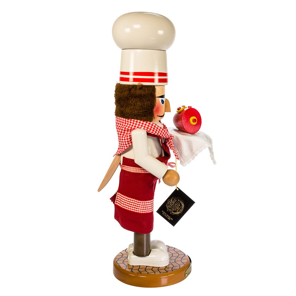 Kurt Adler 19-Inch Steinbach Santa Chef Nutcracker