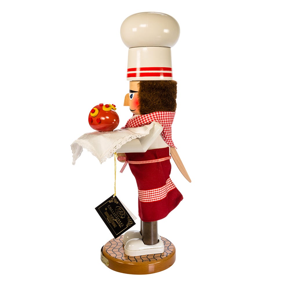 Kurt Adler 19-Inch Steinbach Santa Chef Nutcracker