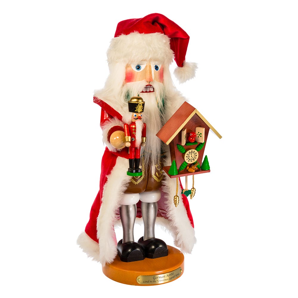 Kurt Adler 17-Inch Steinbach German Santa Nutcracker (22nd in Series)