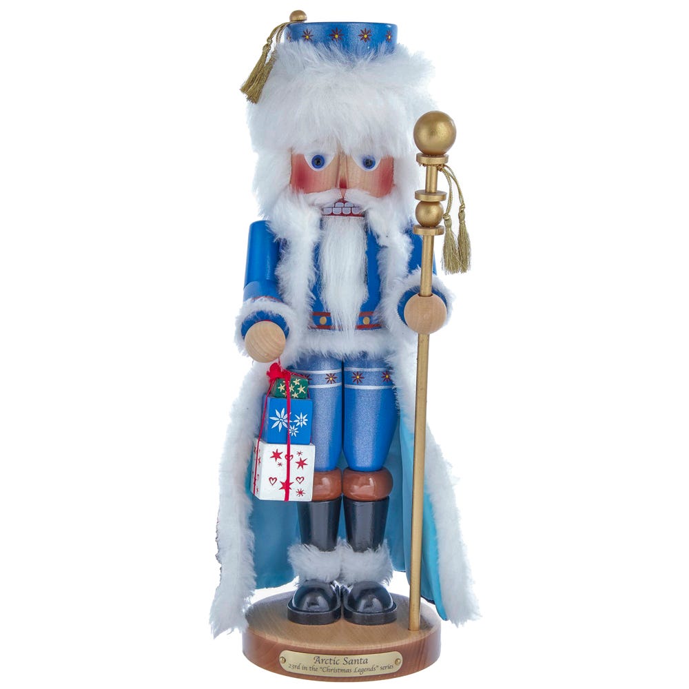Kurt Adler 18-Inch Steinbach Arctic Santa Nutcracker