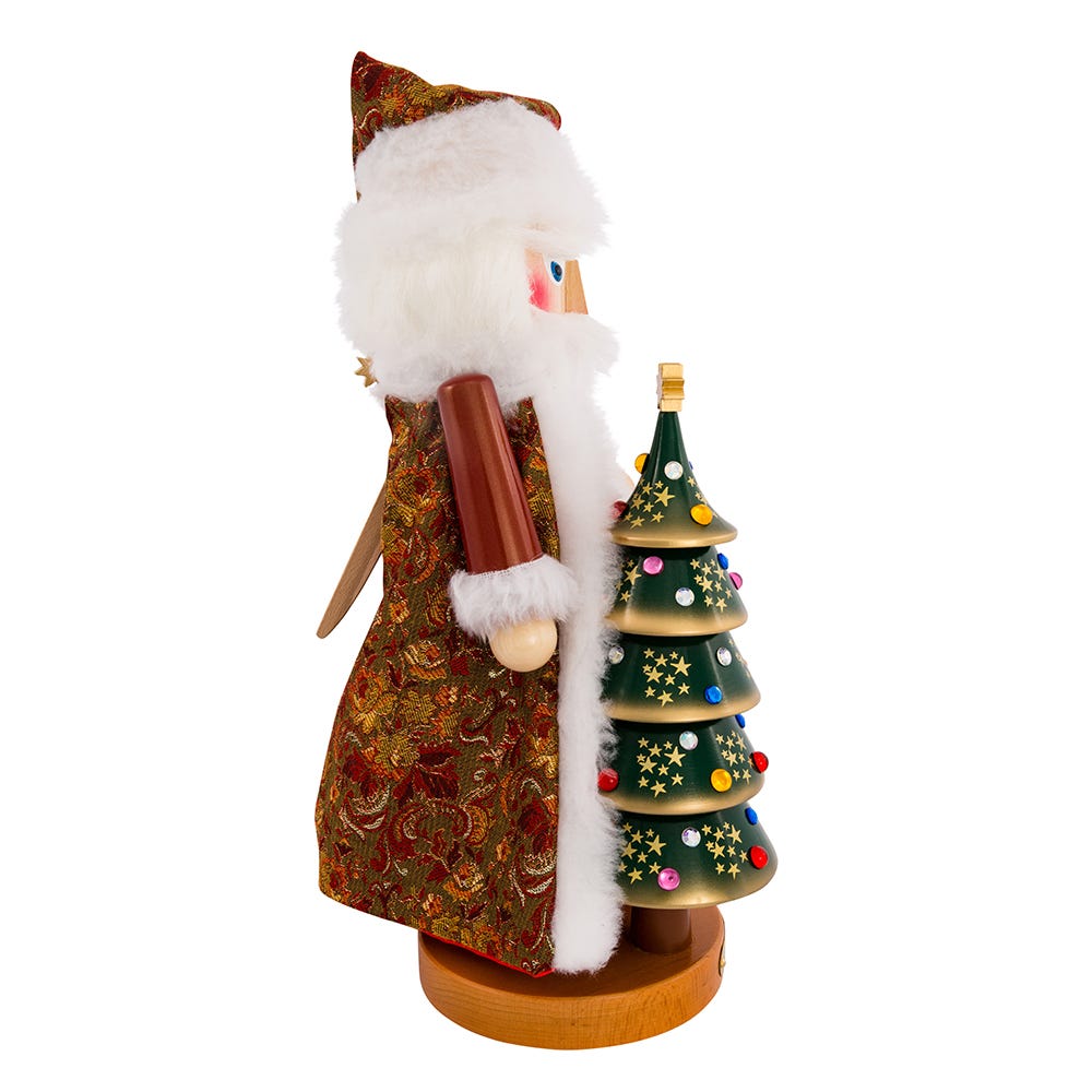 Kurt Adler 17-Inch O Tannenbaum Santa Musical Nutcracker