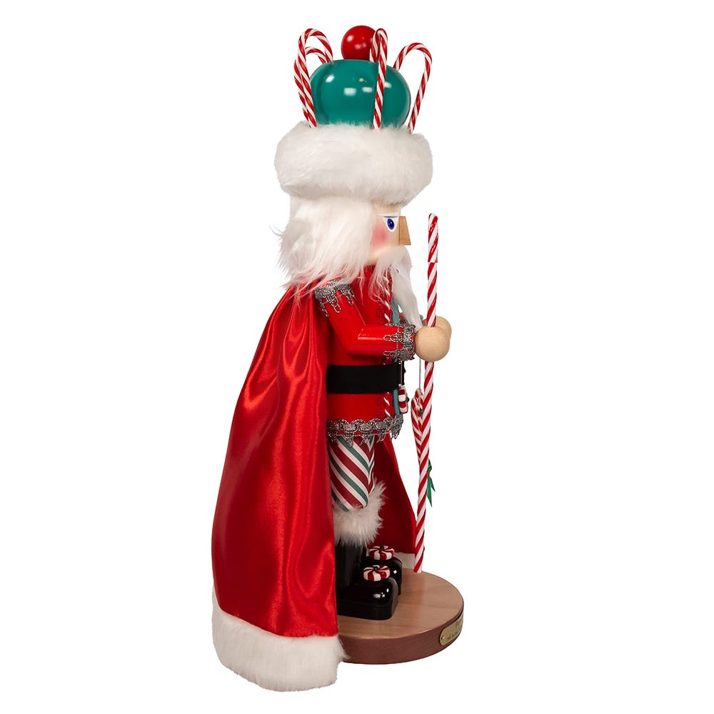 Kurt Adler Steinbach Peppermint King Nutcracker