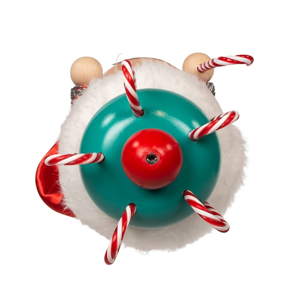 Kurt Adler Steinbach Peppermint King Nutcracker