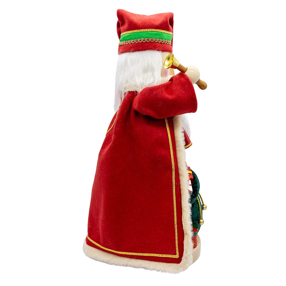 Kurt Adler 18 Inch Steinbach North Pole Santa Nutcracker (32nd In Series)