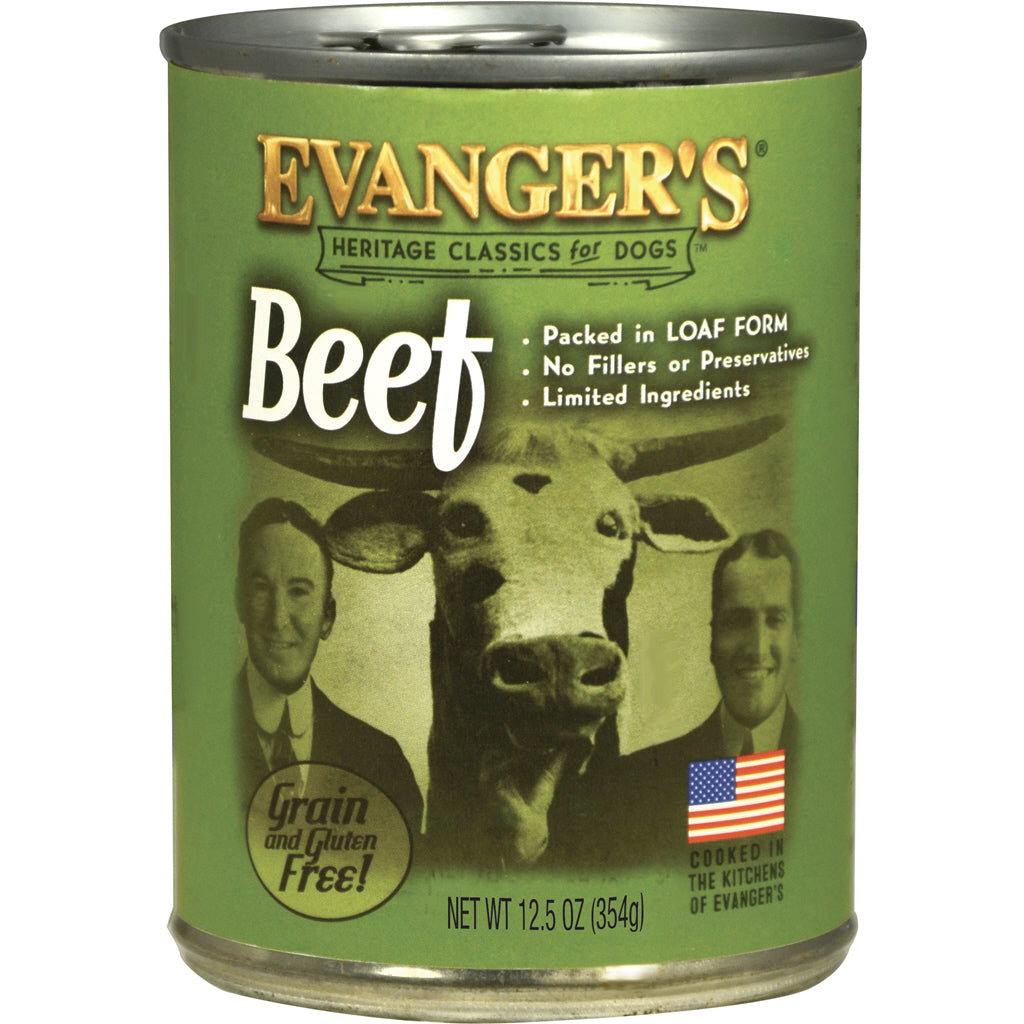 Evangers All Life Stages Classic Beef Wet Dog Cans (12.5oz)