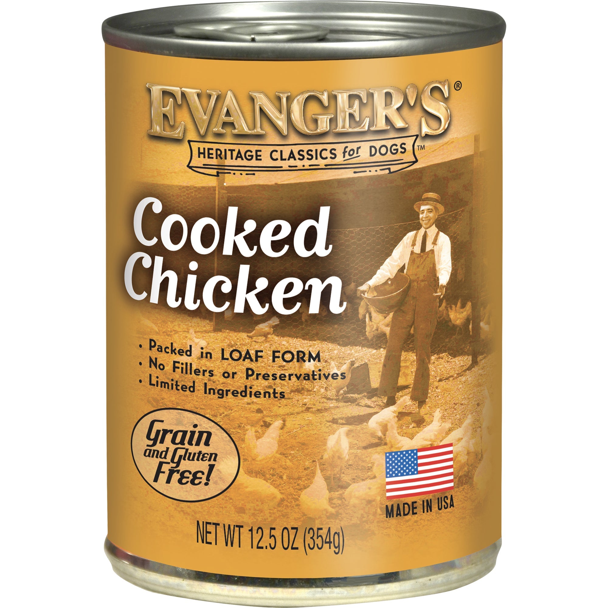 Evangers All Life Stages Cooked Chicken Wet Dog Can (12.5oz)