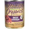 Evangers Organics All Life Stages Beef Dinner Wet Dog Can (12.5oz)
