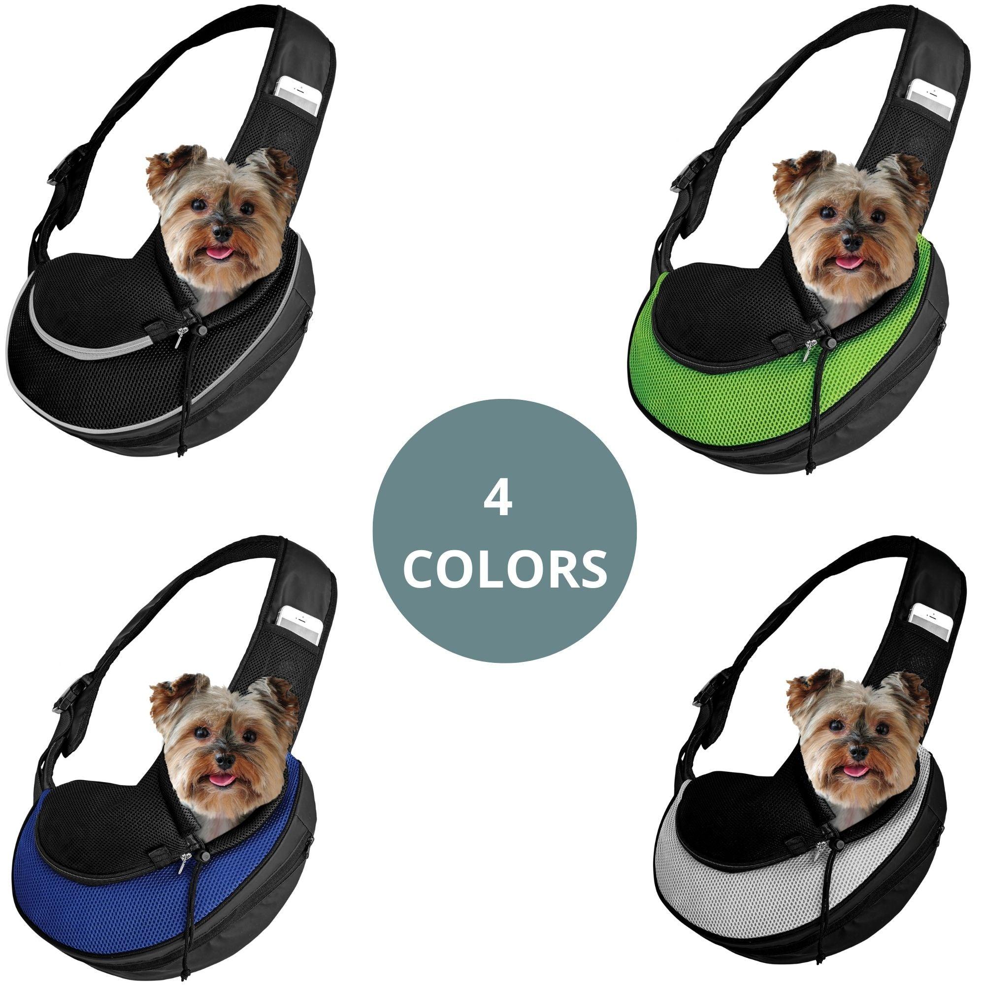 Expandable Sling Bag - Front Shoulder Pet Carrier for Small Dog, Cat and Puppy | HT Animal Supply