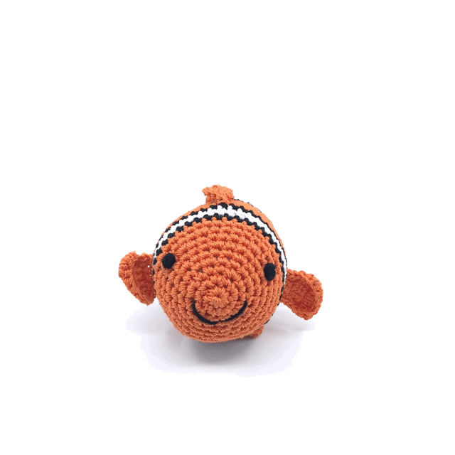 DOGO Clownfish Crochet Dog Toy