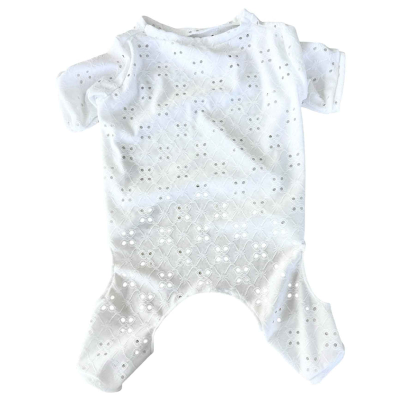 White Eyelet Pajama