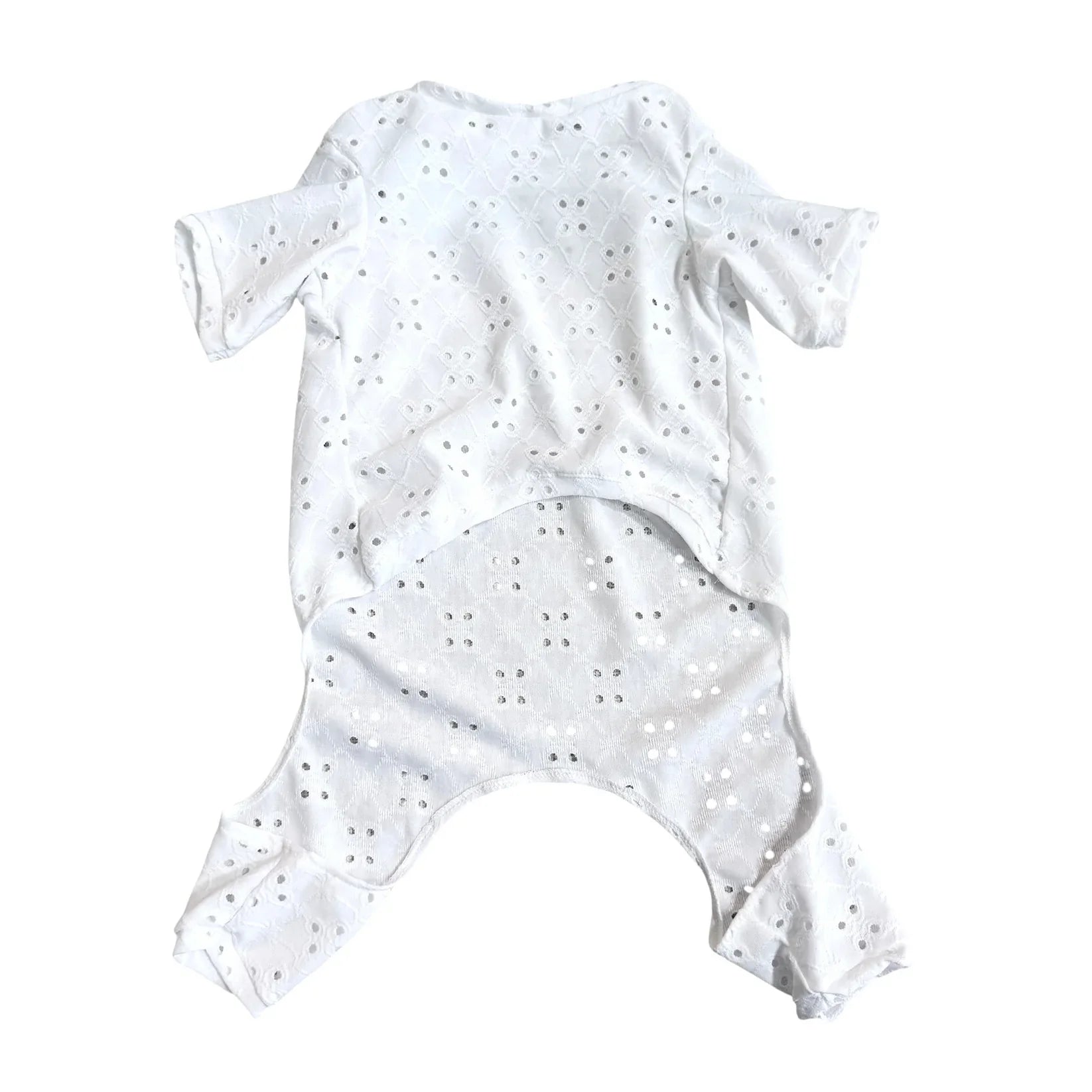 White Eyelet Pajama