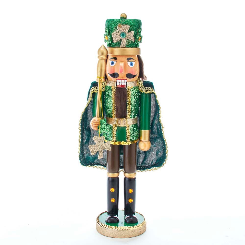 Kurt Adler 15-Inch Irish Nutcracker With Cape
