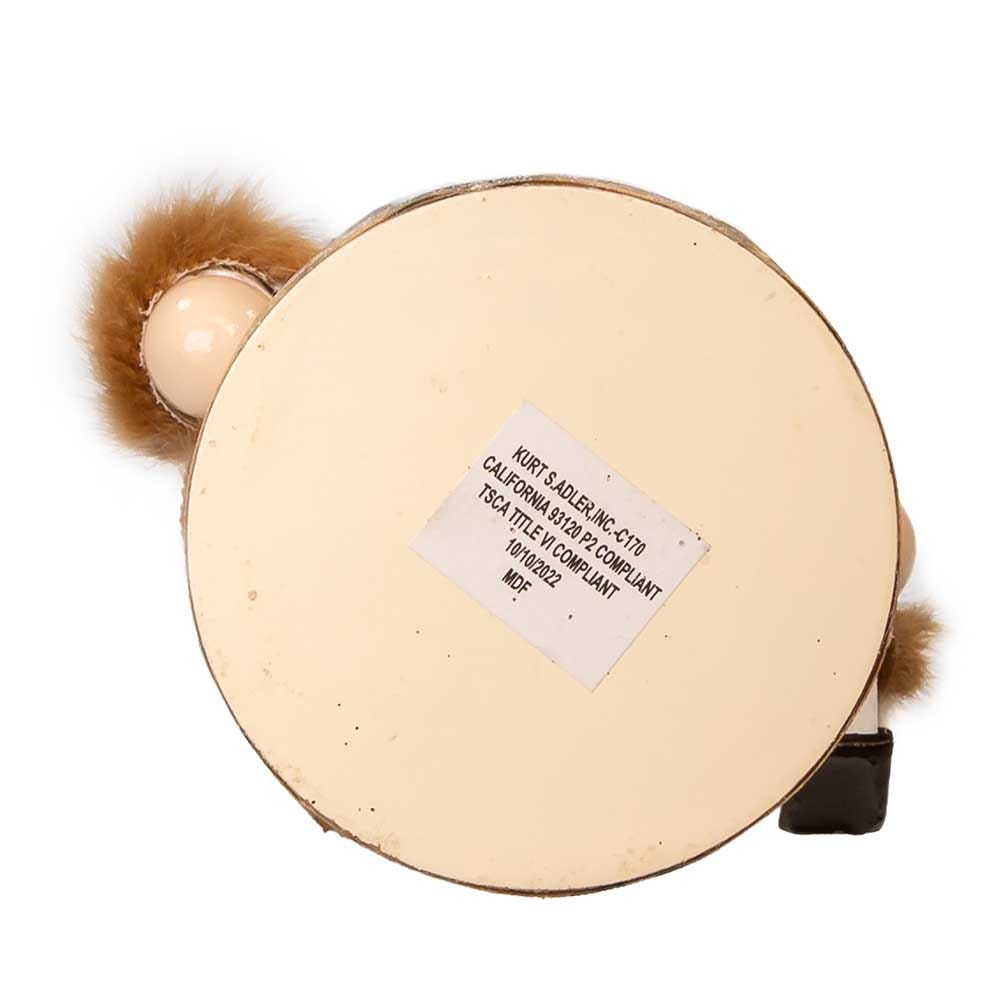 Kurt Adler 10-Inch Wooden Rustic Glamour Gnome Nutcracker