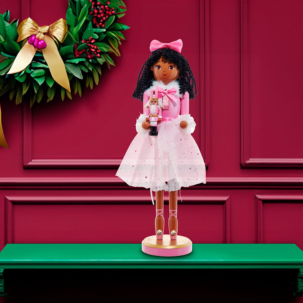 Kurt Adler 12-Inch African American Clara Nutcracker