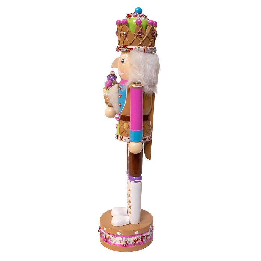Kurt Adler 15-Inch Ice Cream Nutcracker