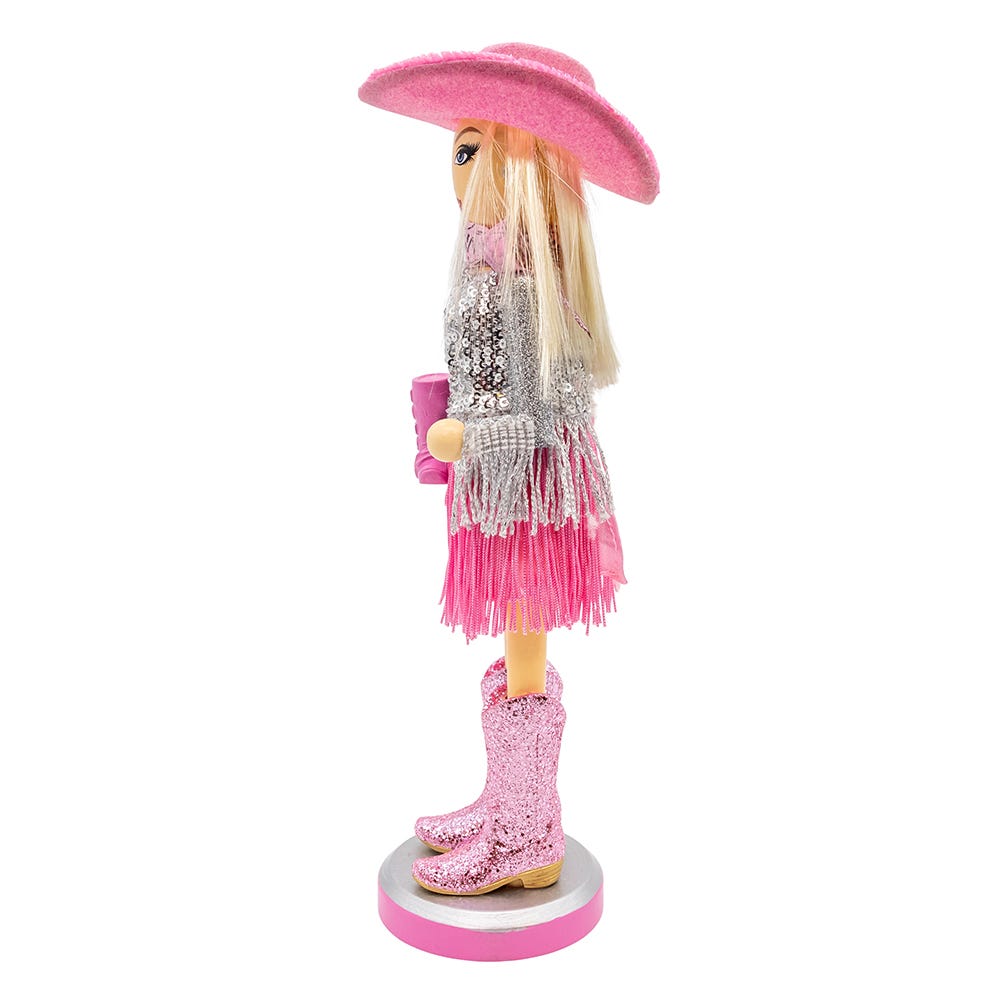 Kurt Adler 12-Inch Honky Tonk Cowgirl Nutcracker