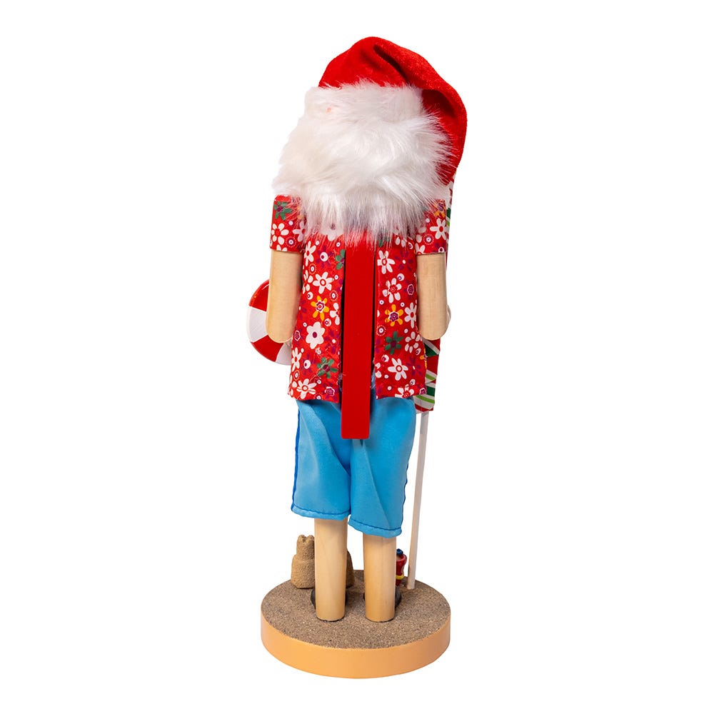 Kurt Adler 15-Inch Beach Santa Nutcracker