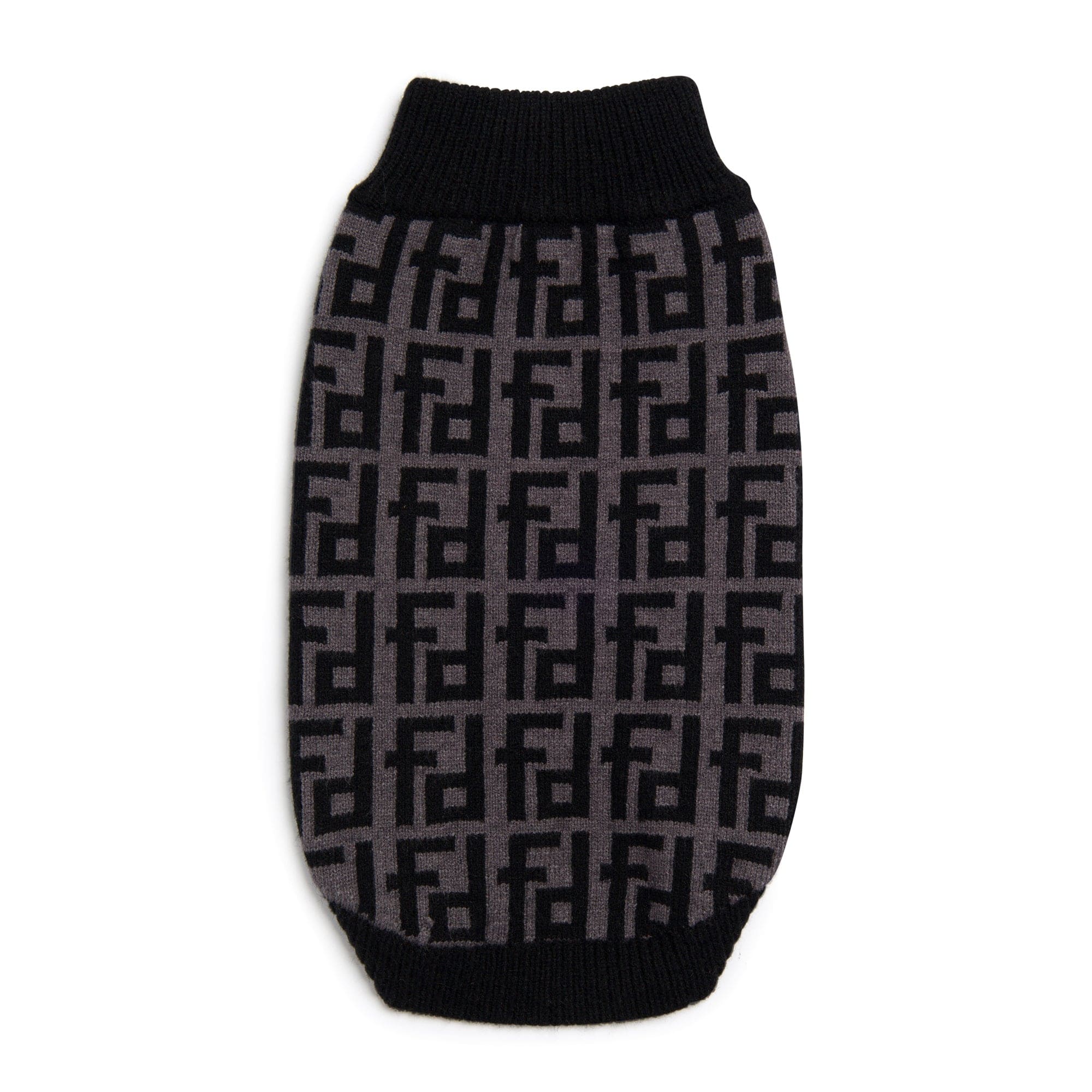 Black Monogram Sweater 