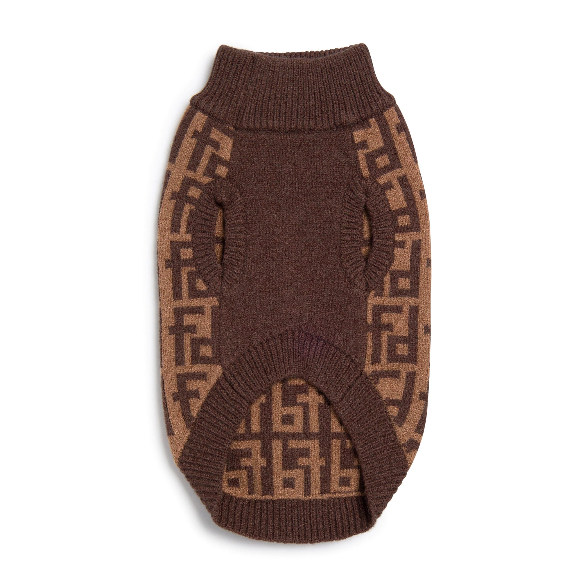 Brown Monogram Sweater 