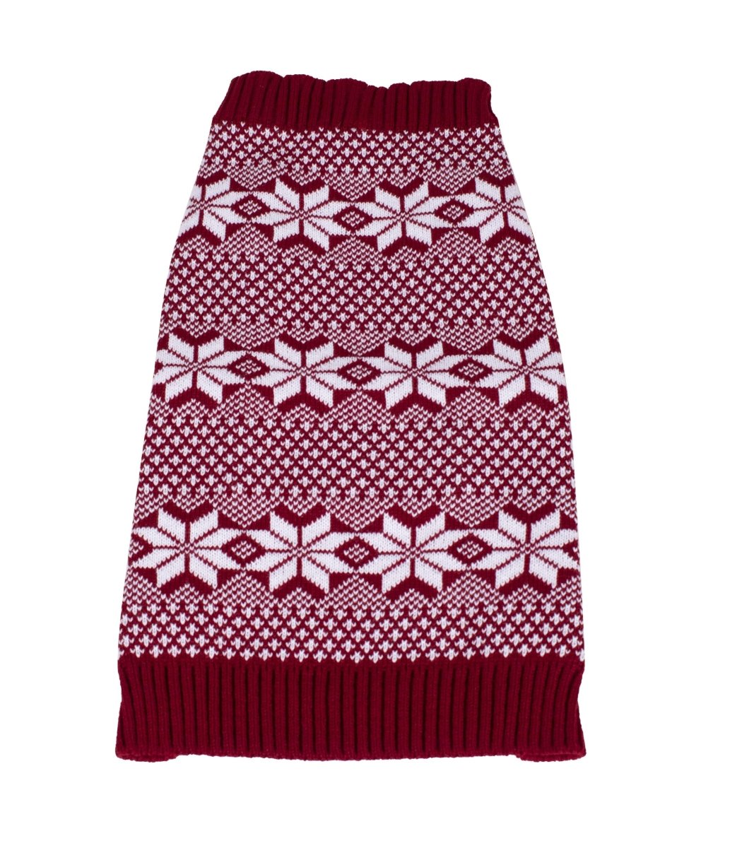 Fair Isle Knitted Dog Sweater
