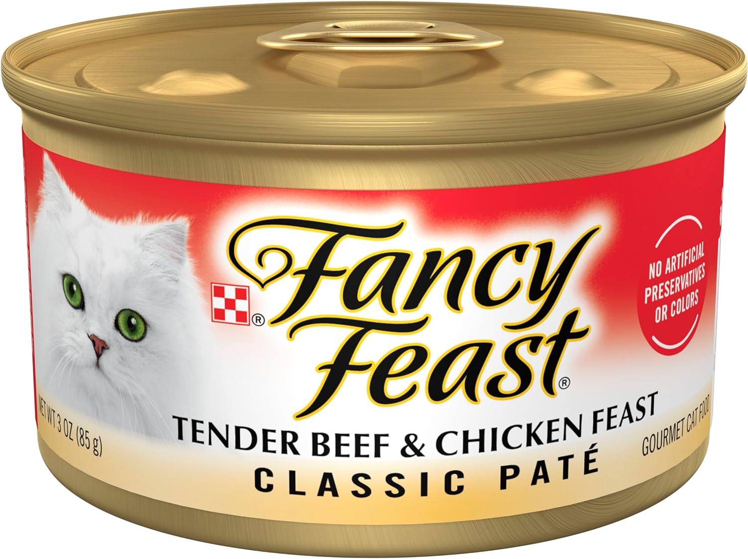 Fancy Feast Beef & Chicken Classic Pate Wet Cat Food (3oz)