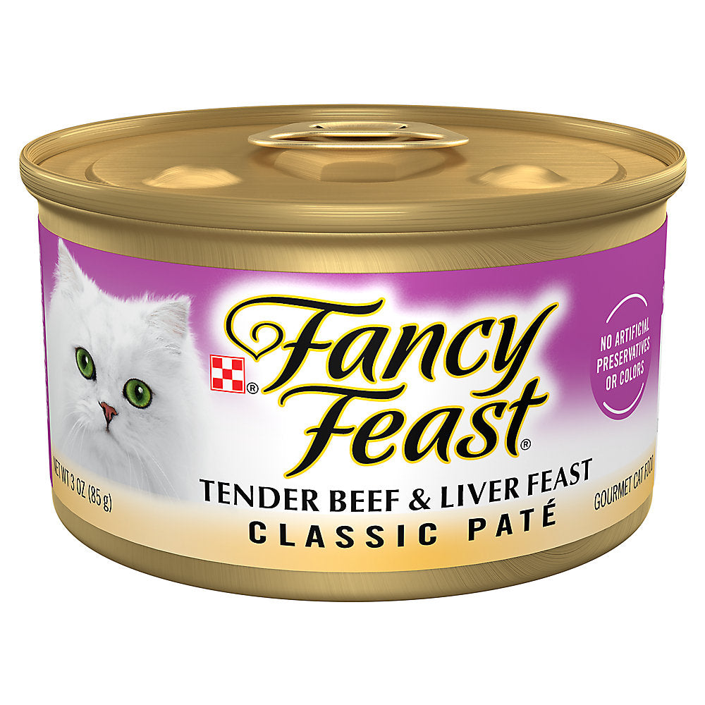 Fancy Feast Beef & Liver Classic Pate Wet Cat Food (3oz)