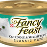 Fancy Feast Cod, Sole & Shrimp Wet Cat Food (3oz)