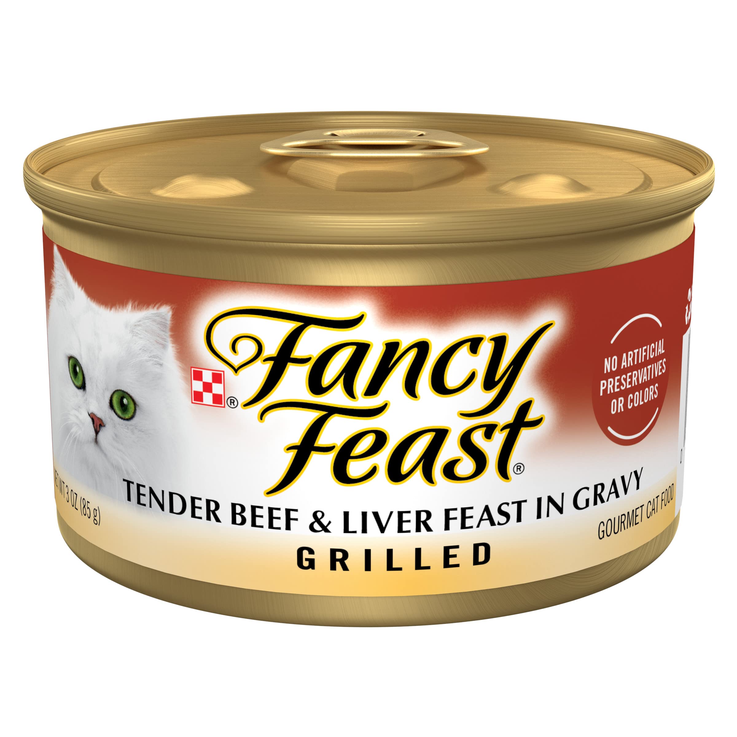 Fancy Feast Grilled Beef & Liver Wet Cat Food (3oz)
